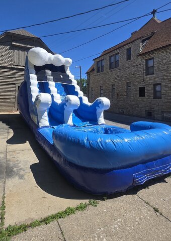 Blue Wave Waterslide Blue Wave Waterslide