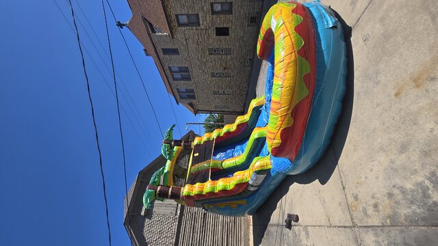 Tropical Water Slide Tropical Water Slide