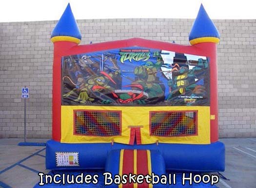 O.B.M.C. W/Hoop (Item 110) W/ Ninja Turtle Theme O.B.M.C. W/Hoop (Item 110) W/ Ninja Turtle Theme