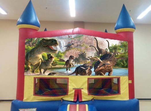 O.B.M.C. W/Hoop (Item 125) W/ Dinosaurs Theme O.B.M.C. W/Hoop (Item 125) W/ Dinosaurs Theme