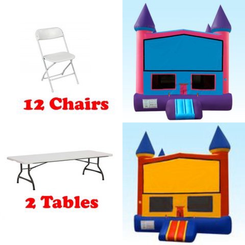 Any Standard Choose Your Theme Jumper 2 Tables 12 Chairs