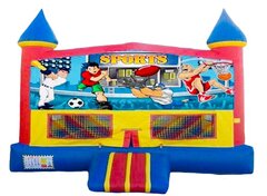 Sports Theme Inflatable W/Hoop (Item 112) 