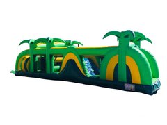 45 Ft Safari Playland Obstacle Course Rental Item 731