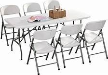 1 Table with 6 Chairs Set