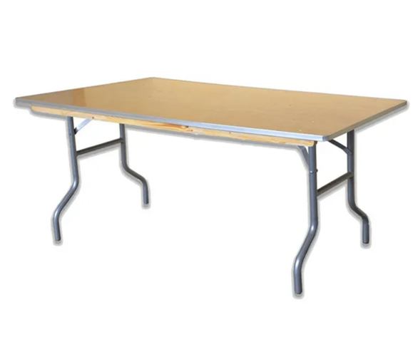 6' Rectangular Premium Wood Tables 6' Rectangular Premium Wood Tables