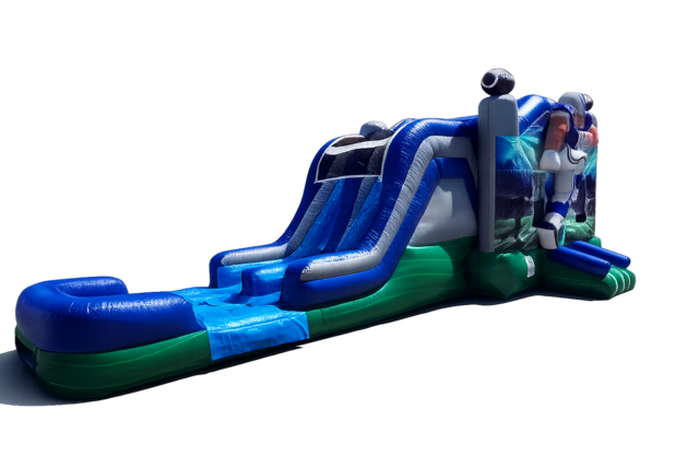 Mega Double Lane Colts Bounce House with Water Slide Mega Double Lane Colts Bounce House with Water Slide