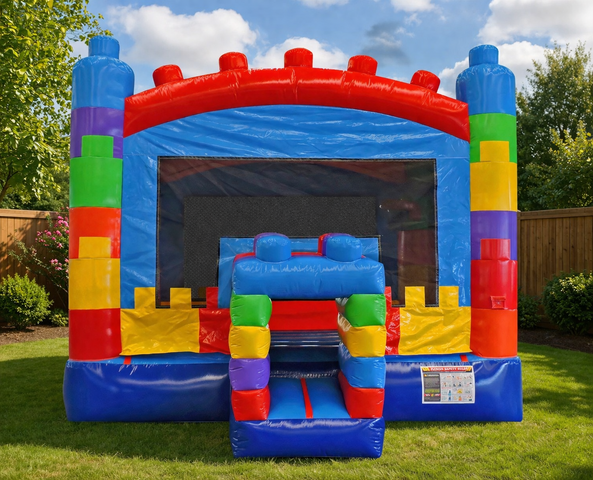 Blocks Bounce House Blocks Bounce House