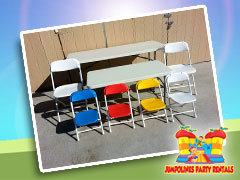 TABLES AND CHAIRS RENTALS