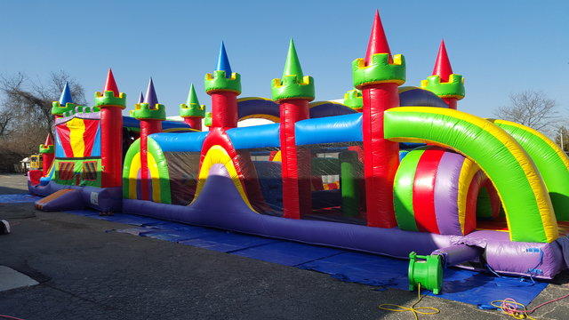 65ft Bouncer Obstacle Course #OC8 65ft Bouncer Obstacle Course #OC8