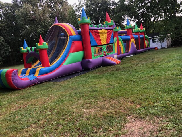 65ft  Bouncer Obstacle Course #OC8