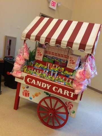 Candy Display Cart #CON12