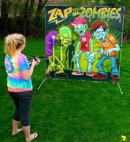 Zap The Zombies Frame Game
