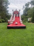 (#22)  Double Cannon Ball 2 Lane Pirate water slide WS33