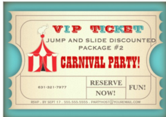 CARNIVAL PARTY PACKAGE #2