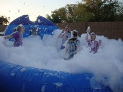 Foam Party Pit Blue Wave