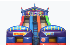 (10) Giant Circus Funhouse DRY Slide 