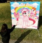 (11) Ring The Unicorn Carnival Game