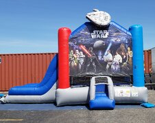 (#29) Star Wars Bouncer And Slide  DRY UNIT