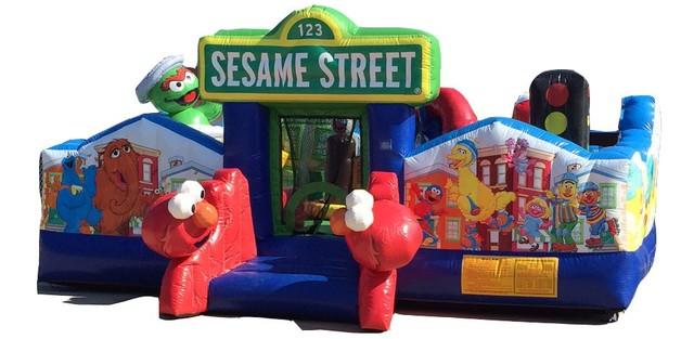 (21)  Sesame Street Combo Bouncer #CU8