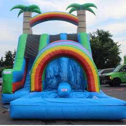 Rainbow Double Tunnel Slide (for sale) Rainbow Double Tunnel Slide (for sale)