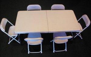 Kids Banquet Table and Chair Package Kids Banquet Table and Chair Package