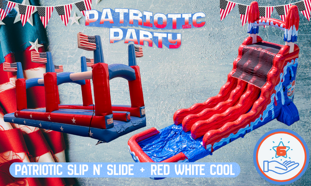 Patriotic SlipnSlide and RWC Patriotic SlipnSlide and RWC