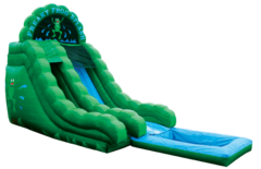 A Freaky Frog Water Slide A Freaky Frog Water Slide