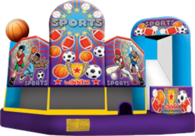 Sports 5 in 1 Combo Bouncer