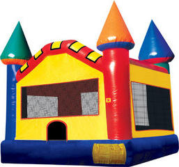 Large Castle Moonwalk A Large Castle Moonwalk A