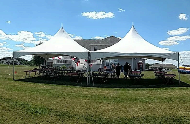 20' x 20' High Peak Tent Package 20' x 20' High Peak Tent Package
