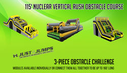 115' Nuclear Vertical Rush Obstacle 115' Nuclear Vertical Rush Obstacle