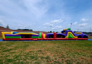 70 Ft Retro Obstacle Course
