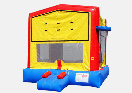 Primary Jumpy w/Basket Ball Hoops Primary Jumpy w/Basket Ball Hoops