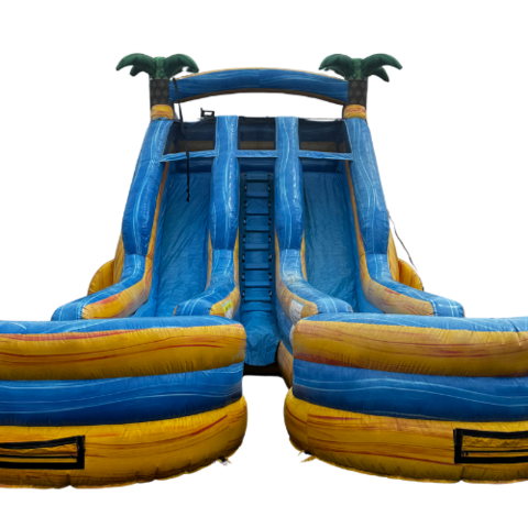 20ft Yellow Falls Dual Lane Dual Pool 20ft Yellow Falls Dual Lane Dual Pool