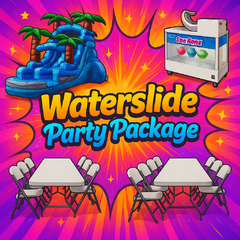 Waterslide Party Package Waterslide Party Package