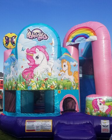 Unicorn Bounce House  