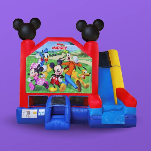5-in-1 Combo Bounce House, Mickey & Friends