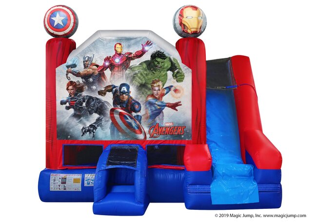 5-in-1 Combo Bounce House, Marvel Avengers