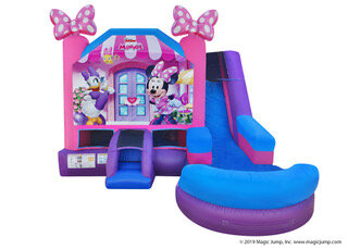 6-in-1 Combo Waterslide, Minnie Mouse