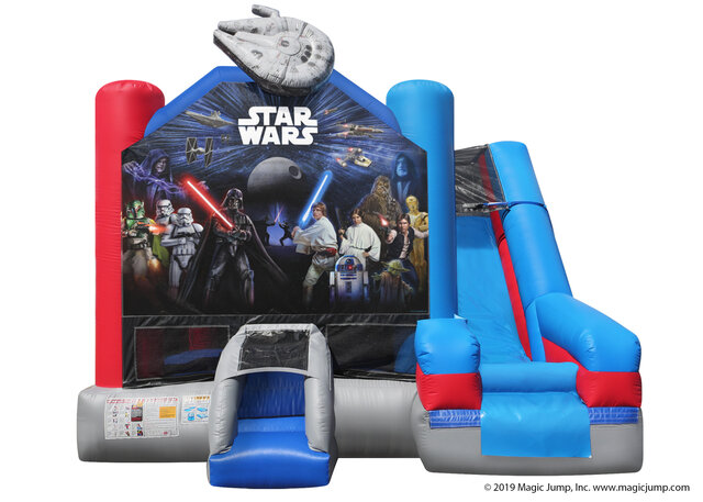 5-in-1 Combo Bounce House, Star Wars