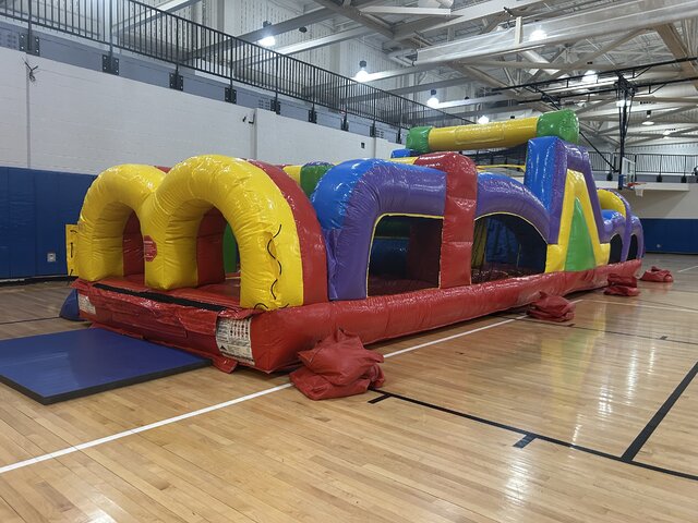 40' Retro Obstacle Course Dry Only 40' Retro Obstacle Course Dry Only