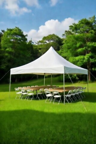 Tents, Tables and Chairs for 20 Tents, Tables and Chairs for 20