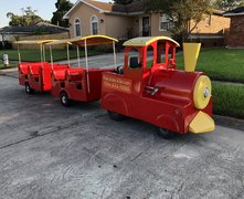 Trackless Train Ride 1 hr w/ attendant 2 carts Trackless Train Ride 1 hr w/ attendant 2 carts