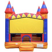 Red Marble Castle Bounce House