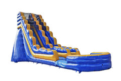 22ft Fire and Ice Slide w/pool