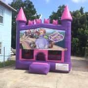 Sofia The First Pink Castle Bouncer