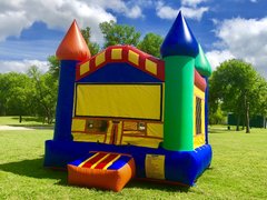 PACKAGE 3 This Complete Party Package Comes at a Discounted Rate with: A 13 x 13 Bounce House of your Choice  3 Tables 18 Chairs Take advantage of renting a package, you would pay the price of 6 hours and you can keep it until the next morning