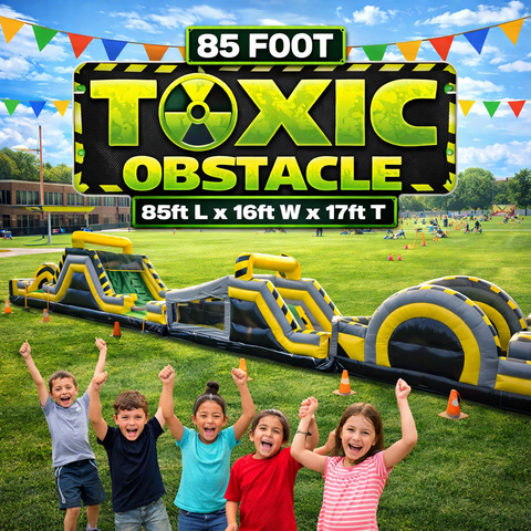 85 ft Toxic Obstacle course 85 ft Toxic Obstacle course