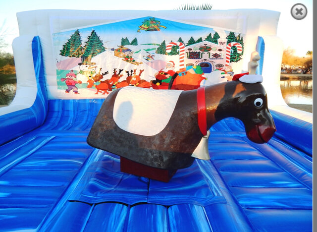 Reindeer mechanical bull Reindeer mechanical bull
