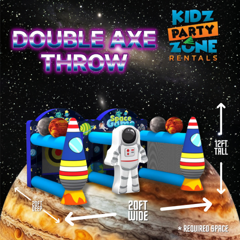 Double Axe Throw (space theme) Double Axe Throw (space theme)